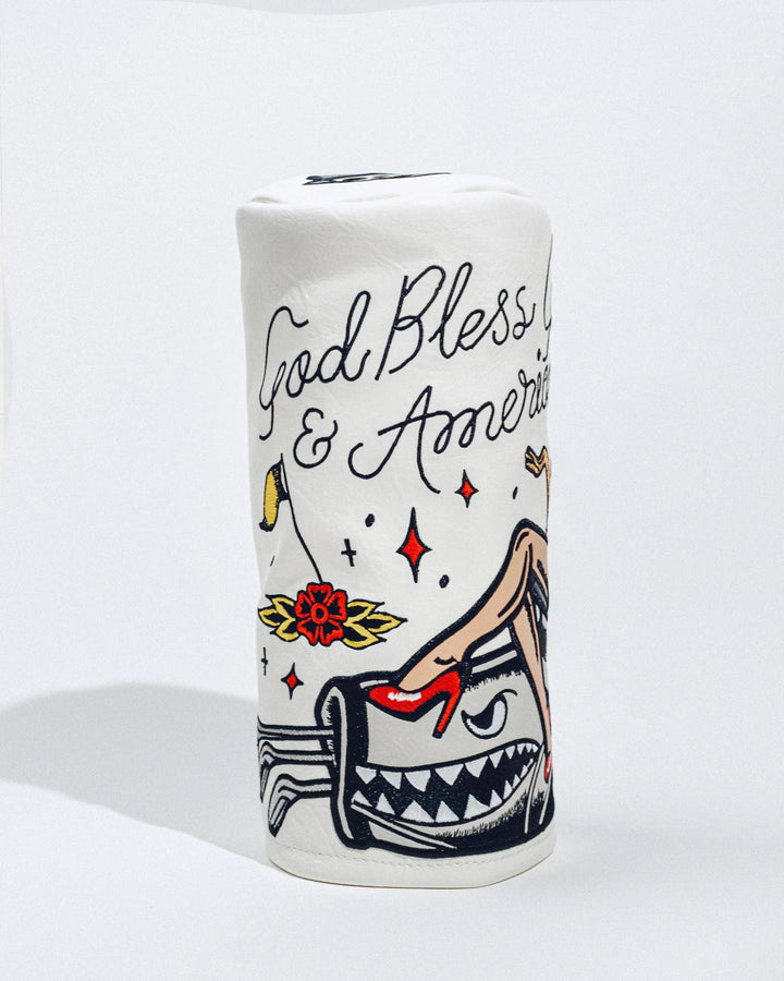 God Bless America Barrel Driver 075364809-WHITE
