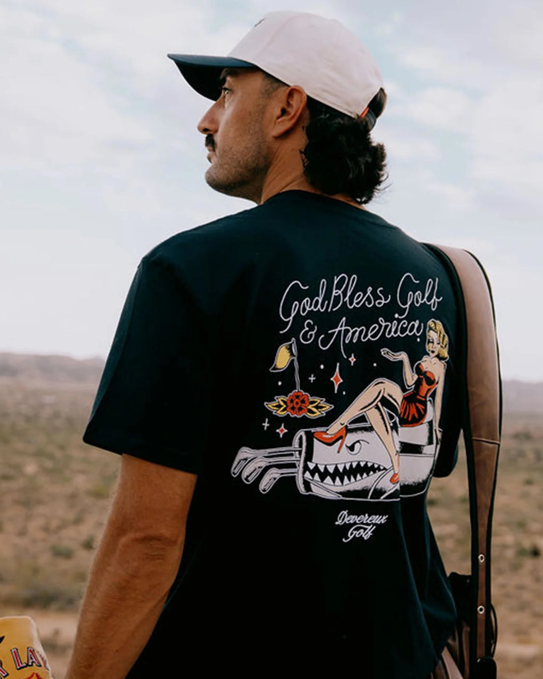 God Bless America Tee 075364010-NAVY