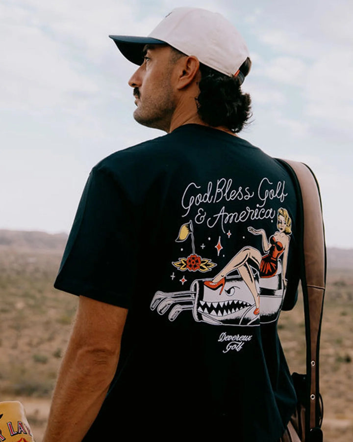 God Bless America Tee 075364010-NAVY