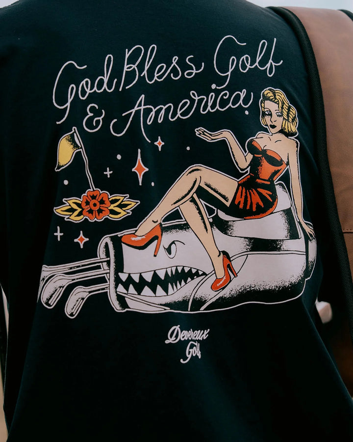 God Bless America Tee 075364010-NAVY