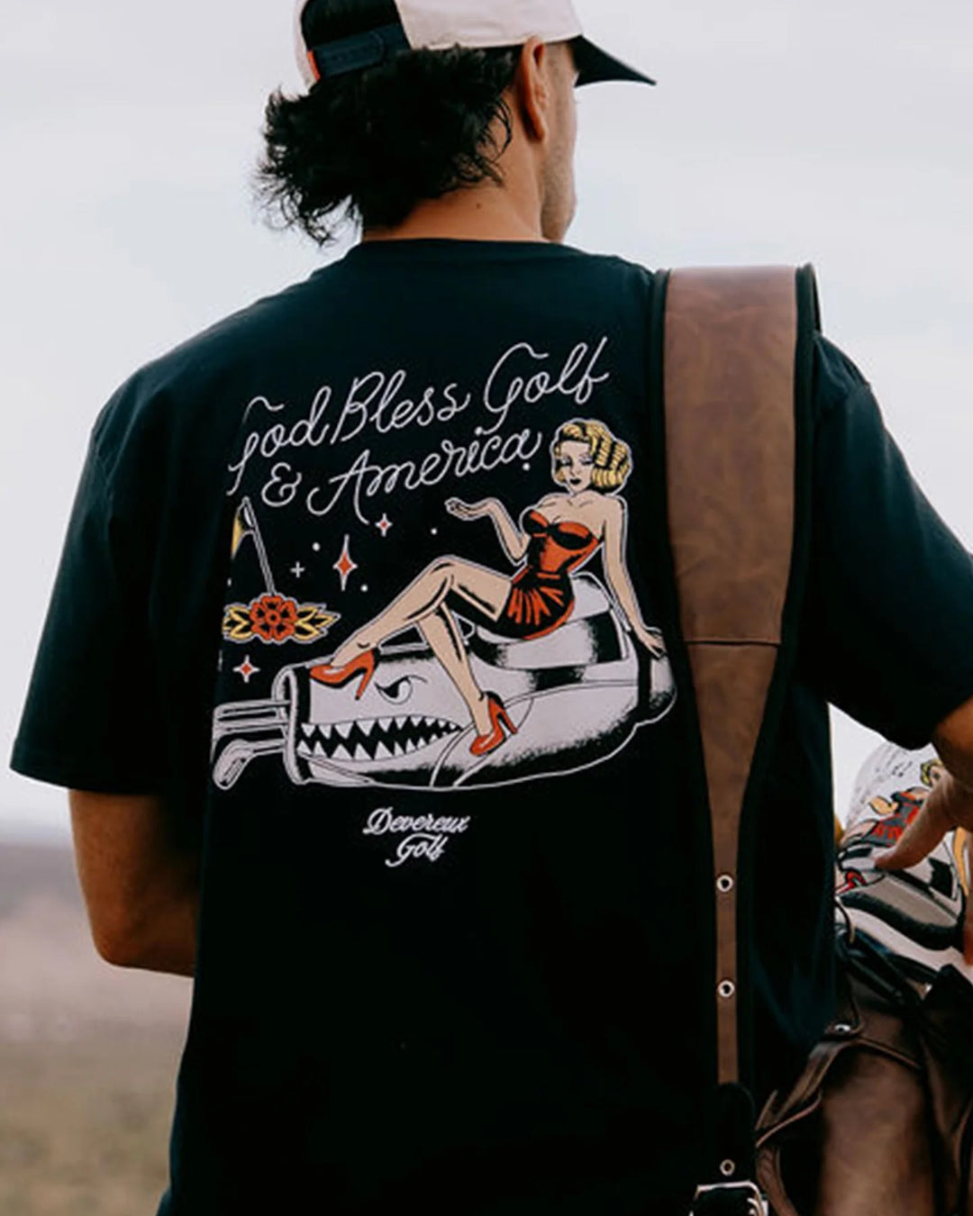 God Bless America Tee 075364010-NAVY