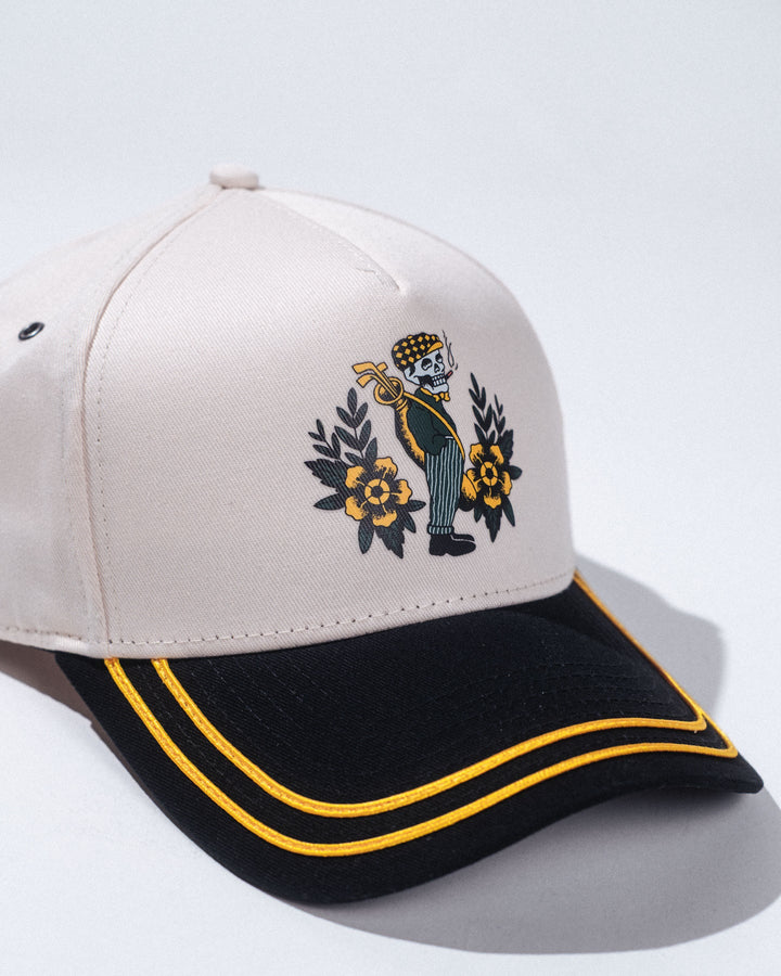 Smokin' Zaleas Two-Tone HAT 075362853-Black Cream