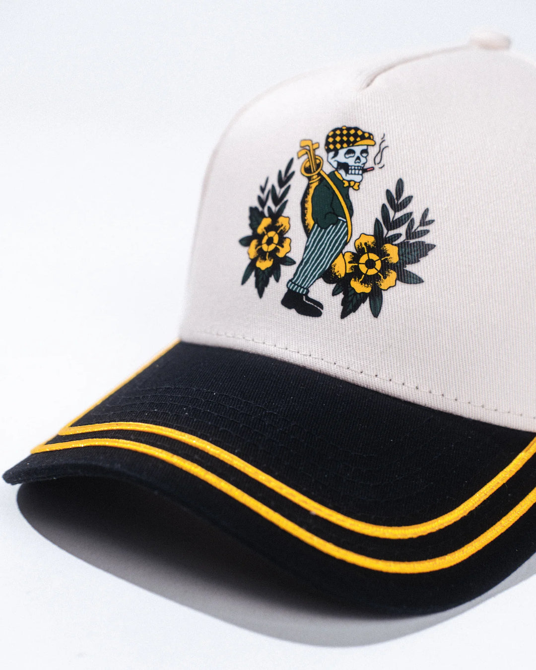Smokin' Zaleas Two-Tone HAT 075362853-Black Cream