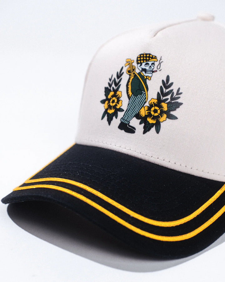 Smokin' Zaleas Two-Tone HAT 075362853-Black Cream