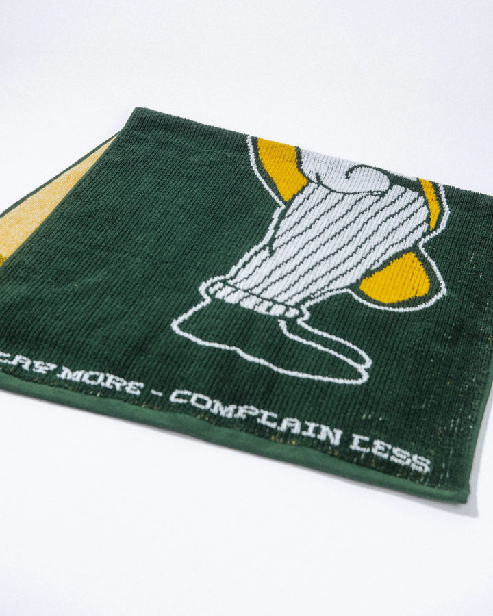 Smokin' Zaleas Knitted Golf Towel  075362854-White / Green