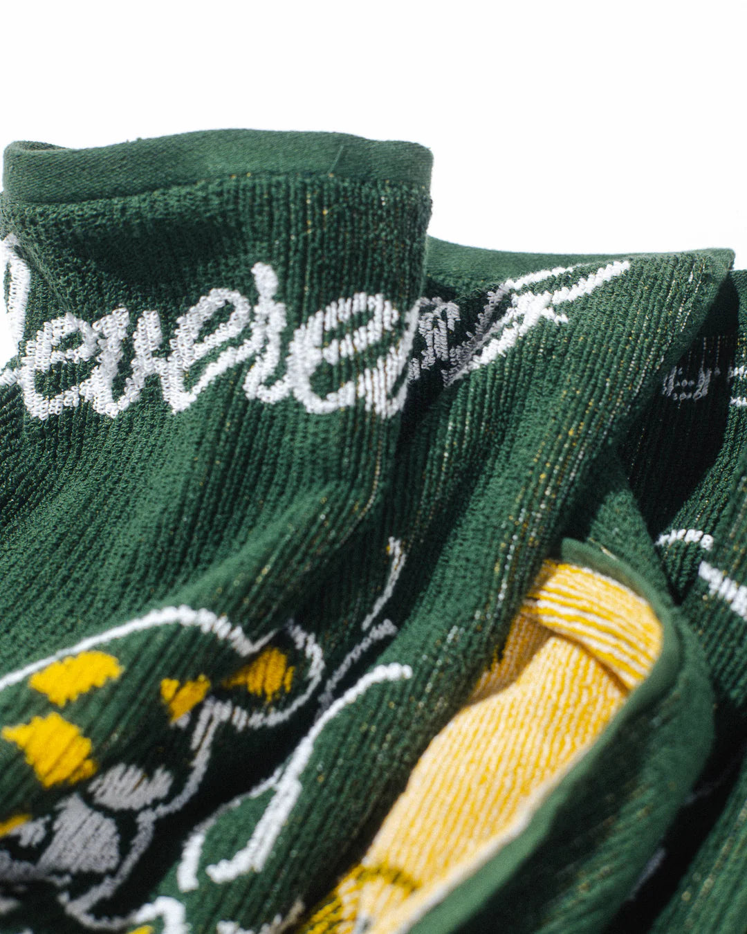 Smokin' Zaleas Knitted Golf Towel  075362854-White / Green