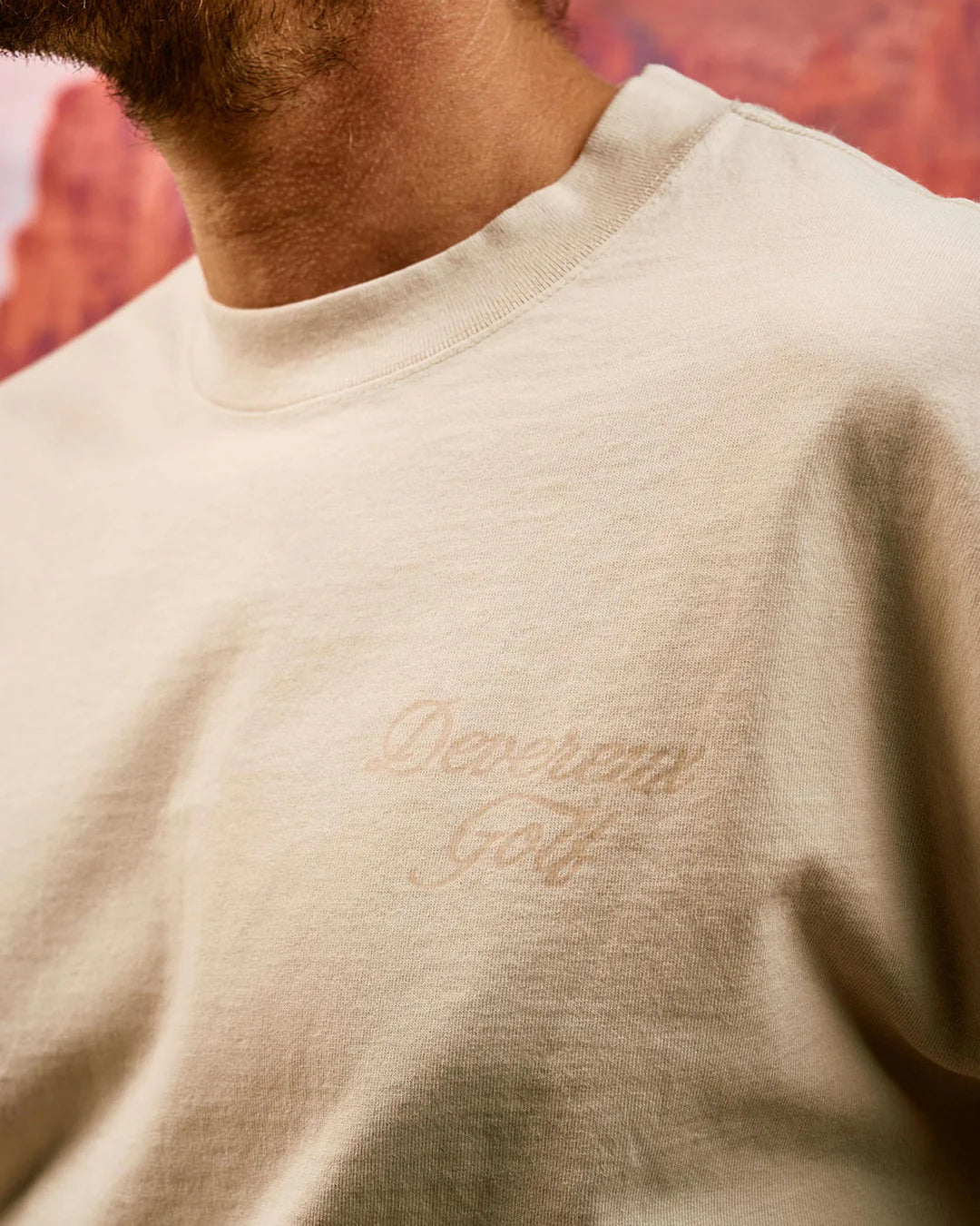 Faded Skull Caddie Tee 075364009-Faded Bone