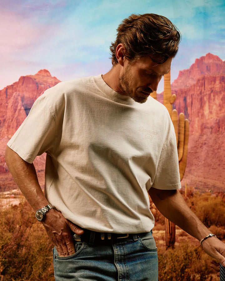 Faded Skull Caddie Tee 075364009-Faded Bone