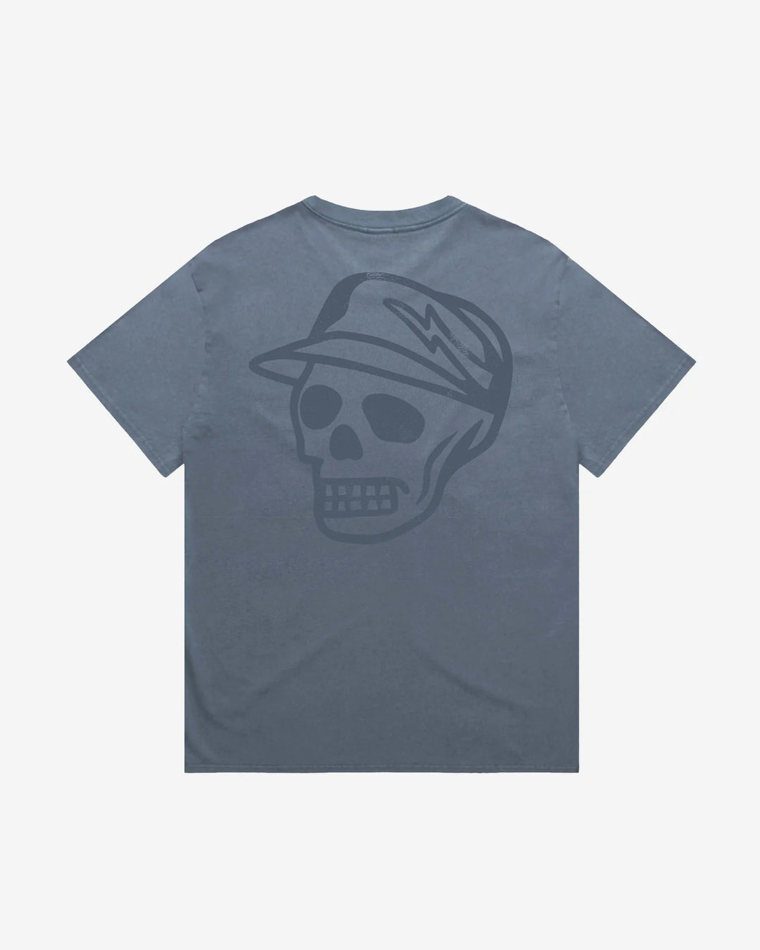 Faded Skull Caddie Tee 075364009-Faded Indigo
