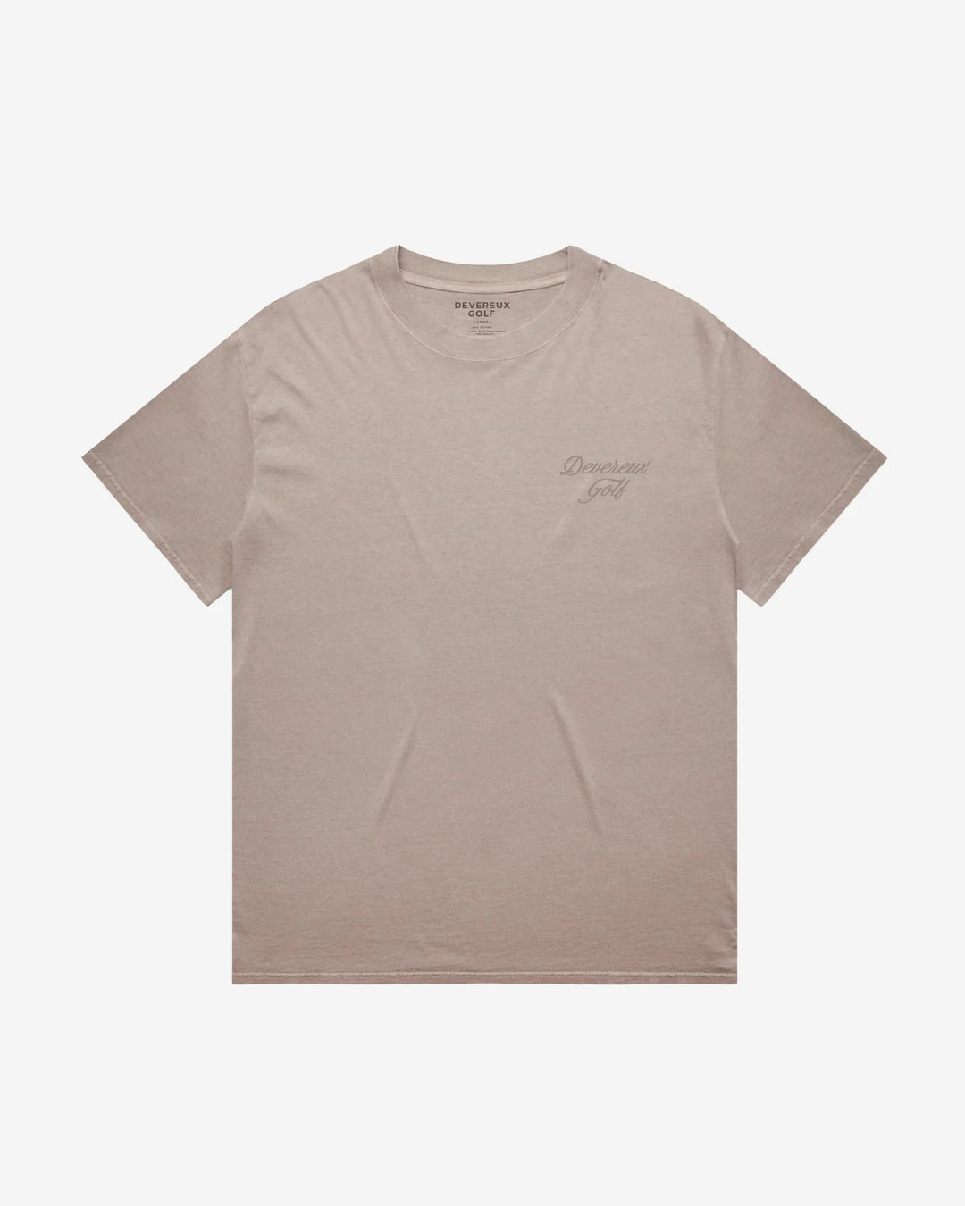 Faded Skull Caddie Tee 075364009-Faded Mushroom