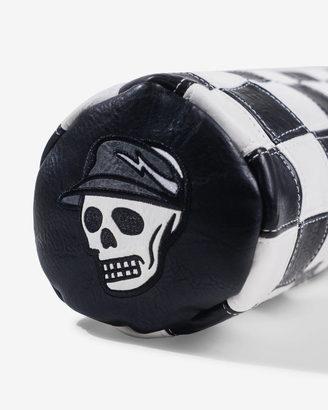 Checkered Barrel Driver Cover 075362851-BLACK / WHITE