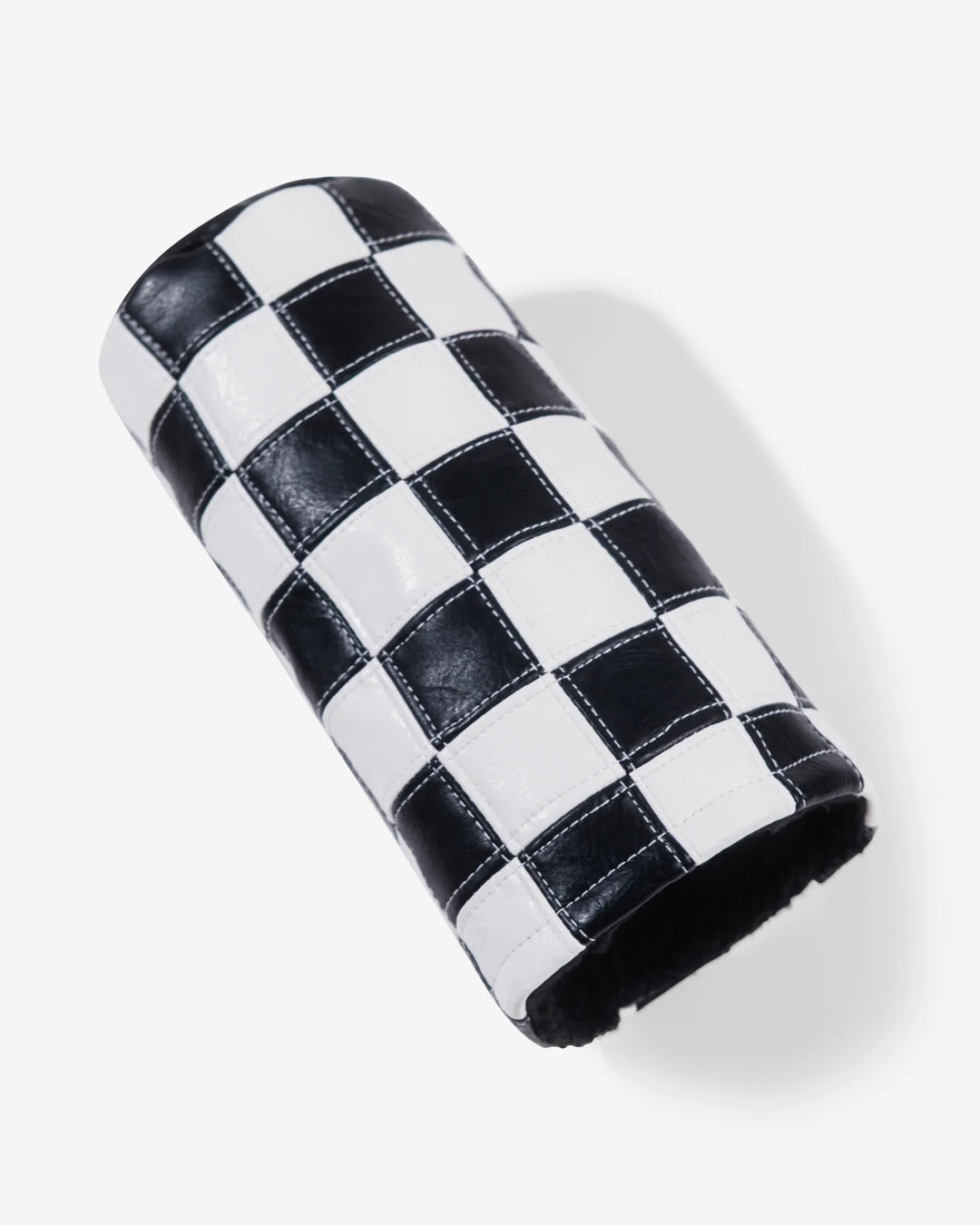 Checkered Barrel Driver Cover 075362851-BLACK / WHITE