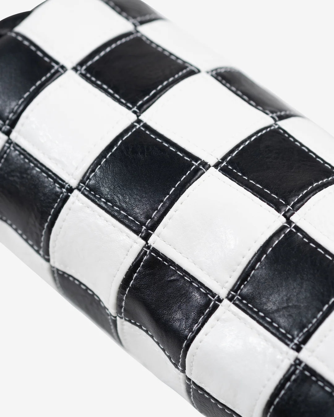 Checkered Barrel Driver Cover 075362851-BLACK / WHITE