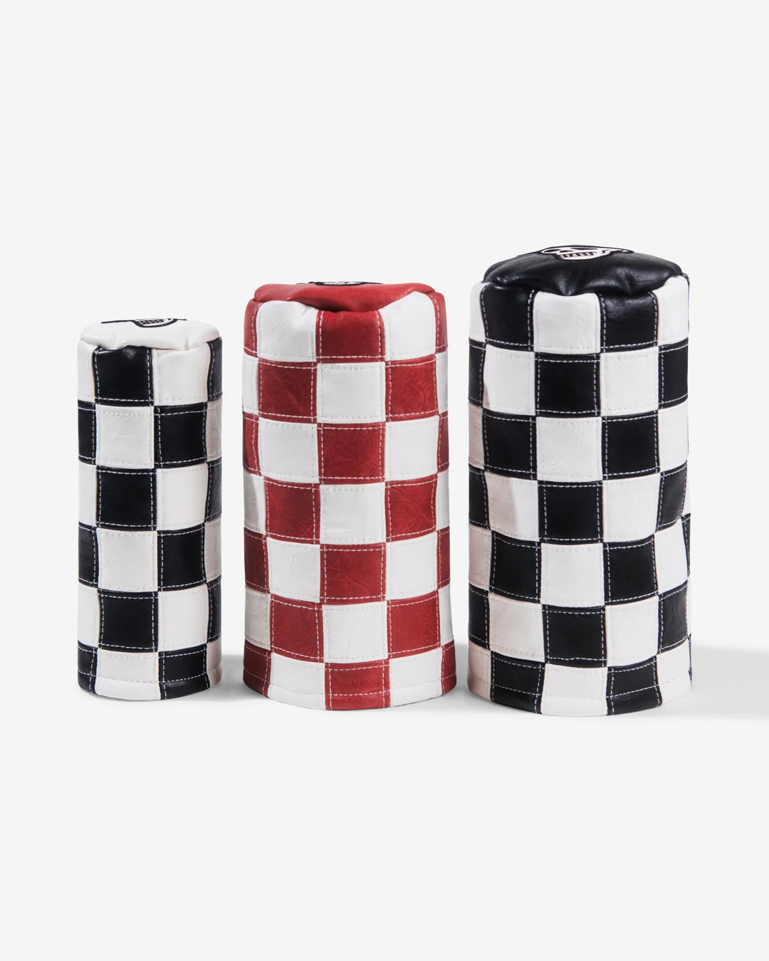 Checkered Hybrid Barrel Cover 075362852-BLACK / WHITE