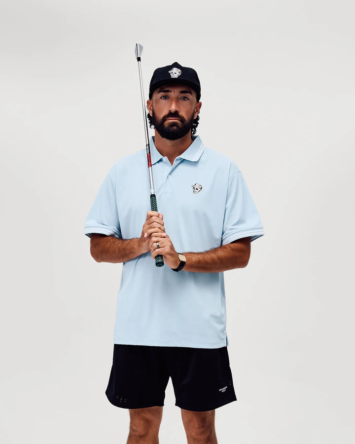 Skull Caddy Tips Polo 075362038-Marine Layer Blue