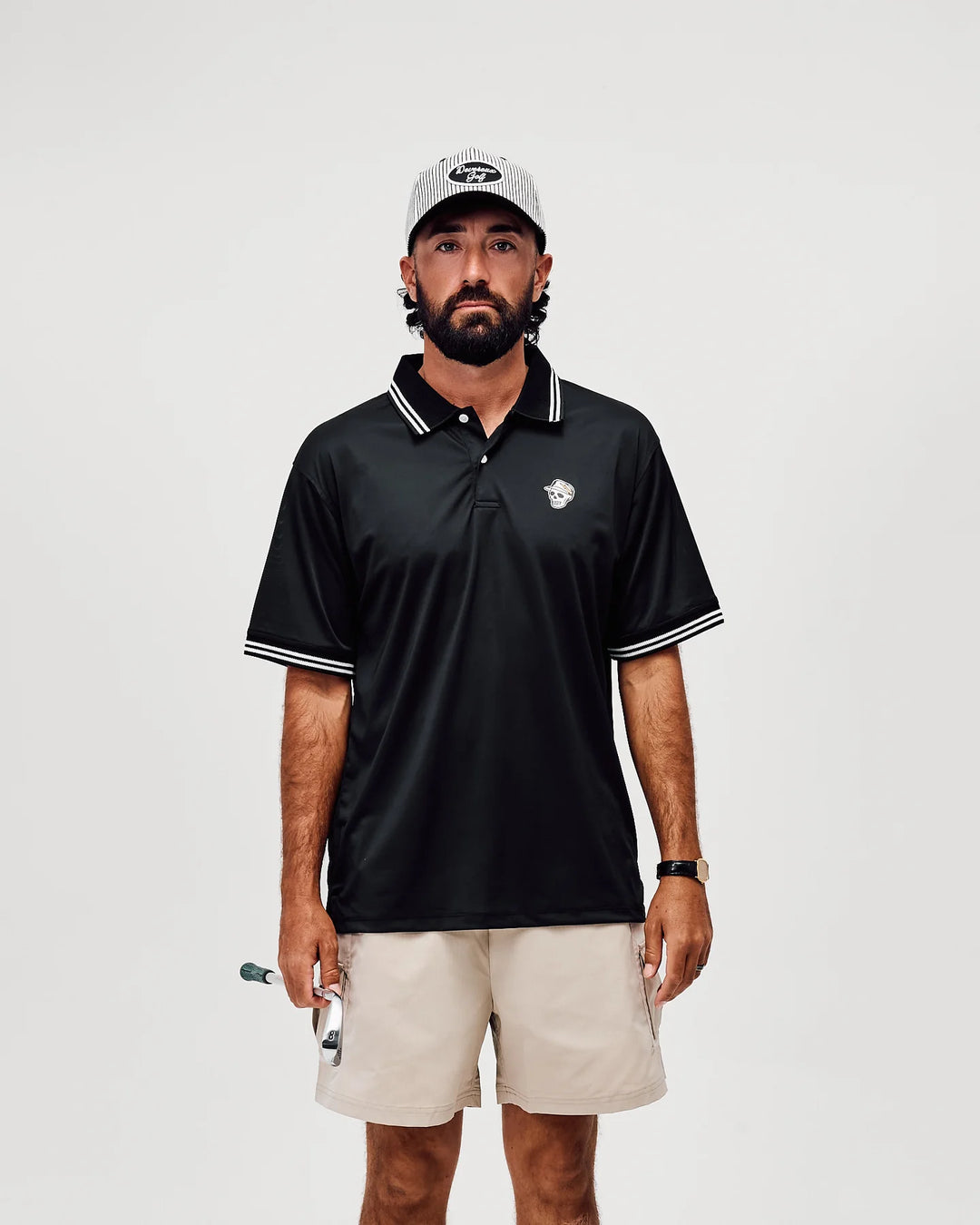 Skull Caddy Tips Polo 075362038-BLACK