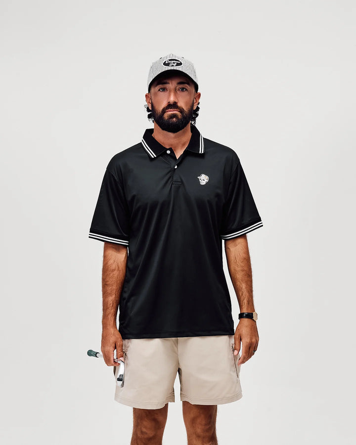 Skull Caddy Tips Polo 075362038-BLACK