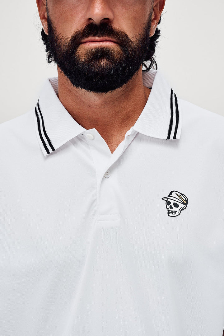 Skull Caddy Tips Polo 075362038-WHITE