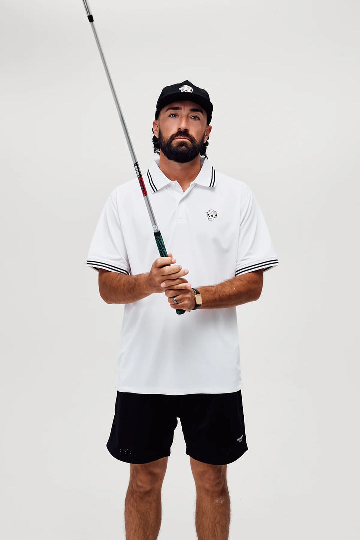 Skull Caddy Tips Polo 075362038-WHITE