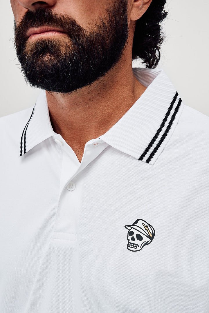 Skull Caddy Tips Polo 075362038-WHITE