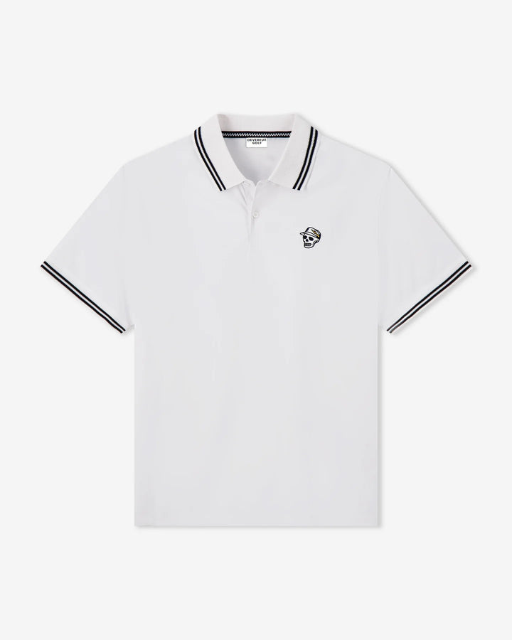 Skull Caddy Tips Polo 075362038-WHITE