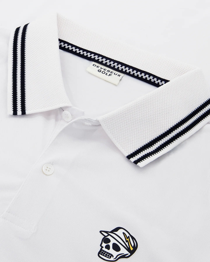 Skull Caddy Tips Polo 075362038-WHITE