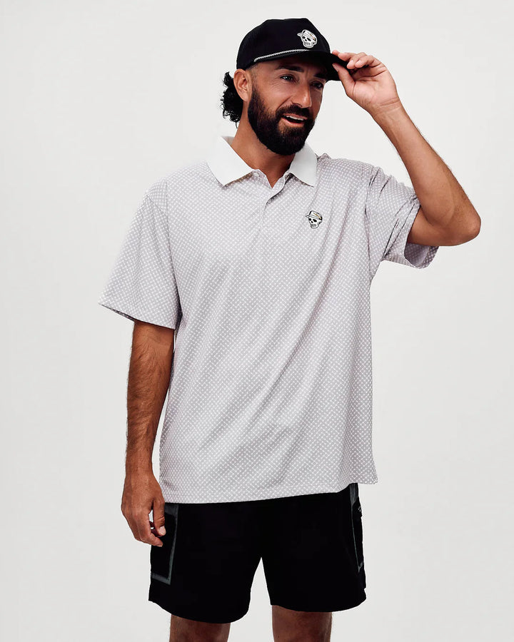 Labyrinth Polo 075362040-Grey / White