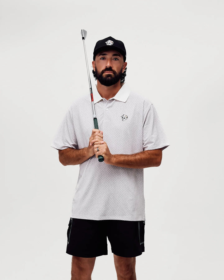 Labyrinth Polo 075362040-Grey / White