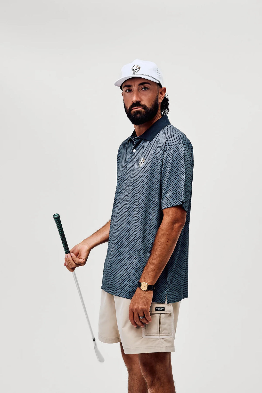 Labyrinth Polo 075362040-Navy / Western Sky