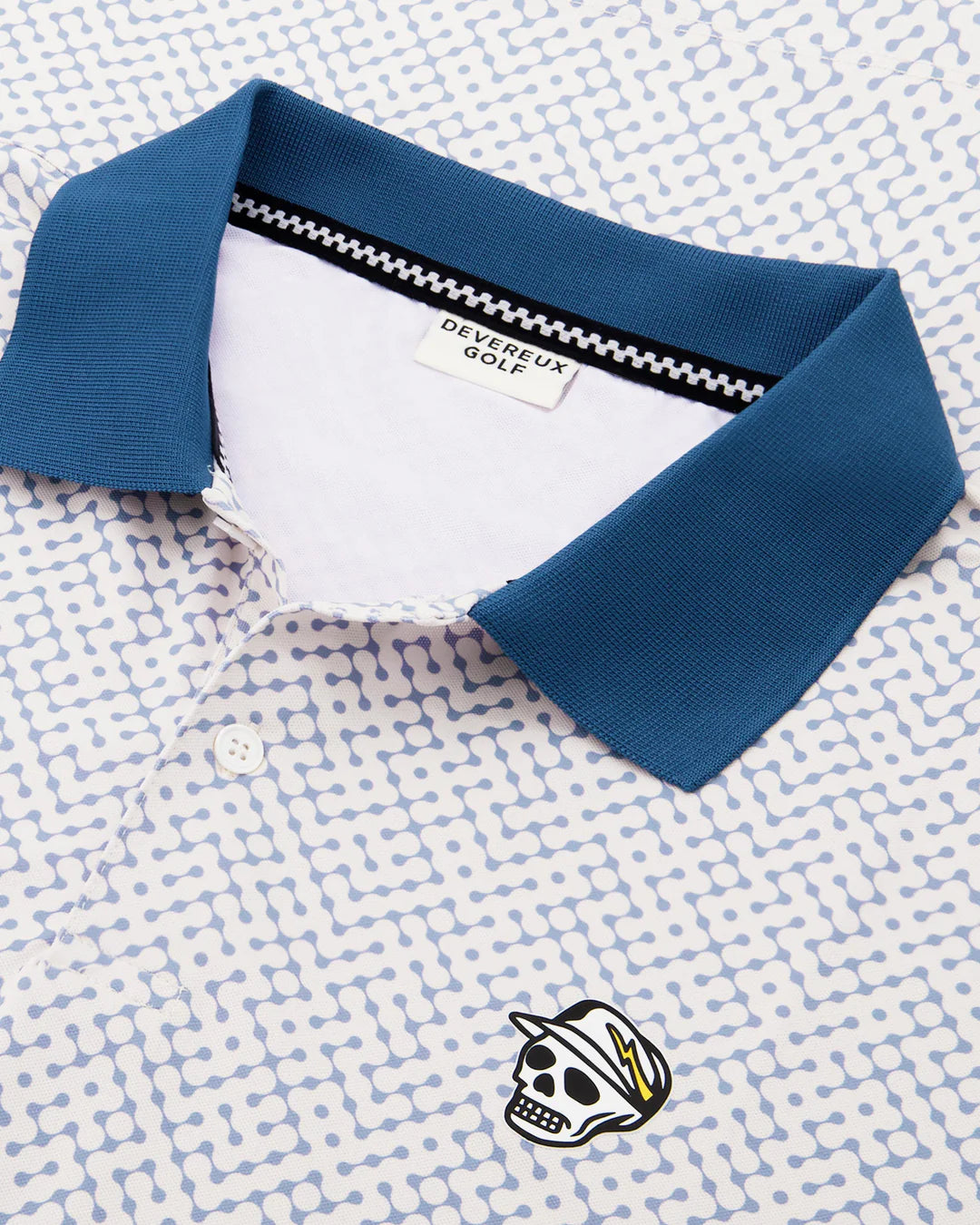 Labyrinth Polo 075362040-White / Marine Layer