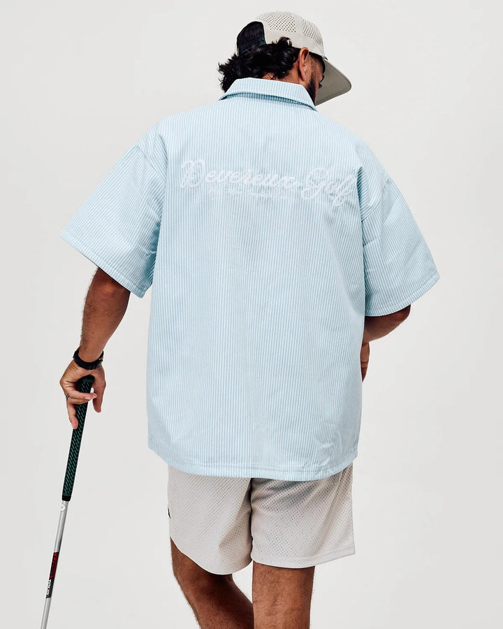 Mechanic QTR Zip 075362108-Marine Layer Pinstripe
