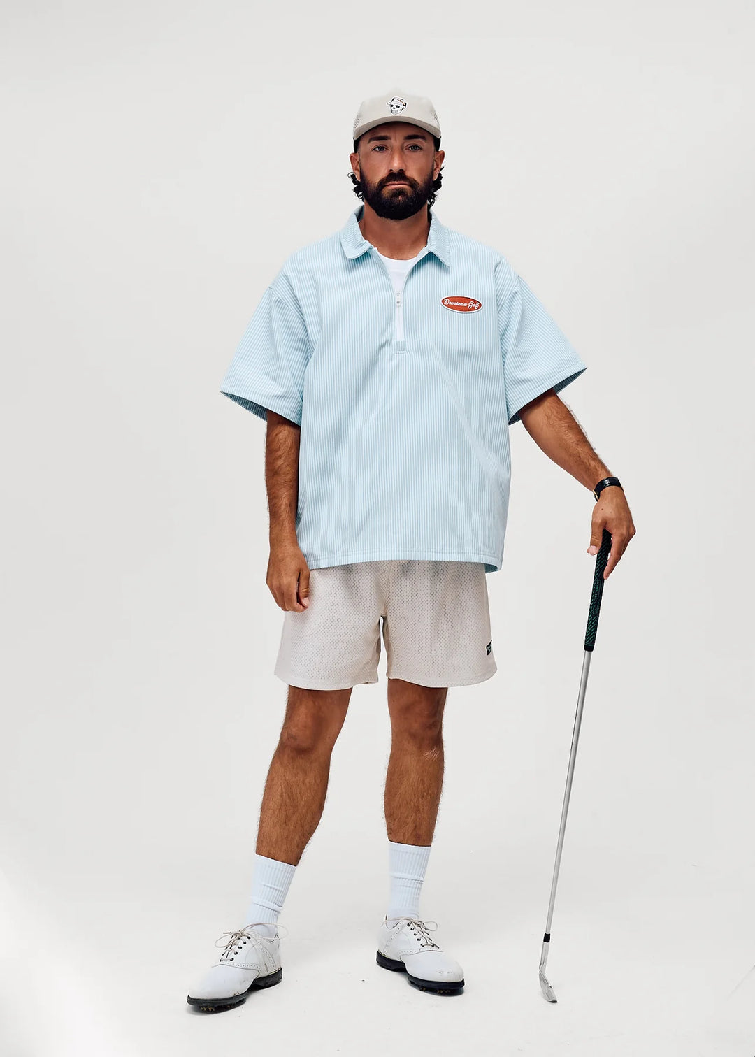 Mechanic QTR Zip 075362108-Marine Layer Pinstripe