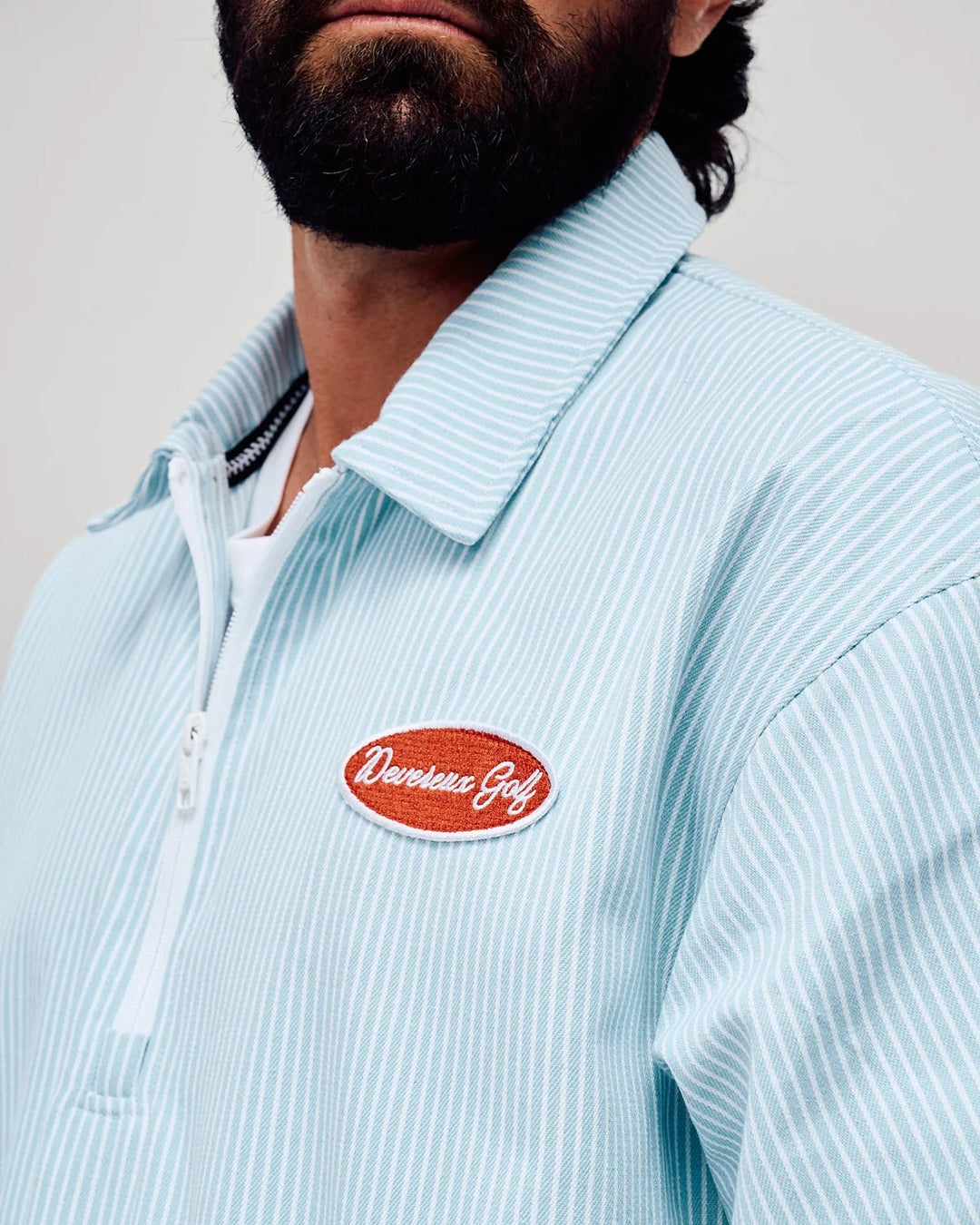 Mechanic QTR Zip 075362108-Marine Layer Pinstripe