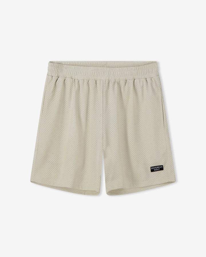 Golf Mesh Short 075362401-Mineral White