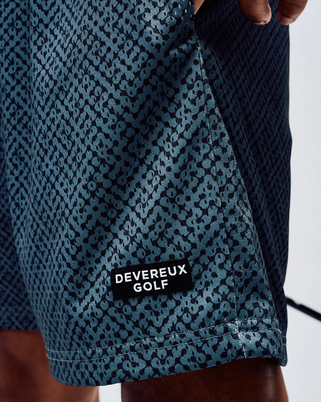 Printed Golf Mesh Short 075362402-Western Sky Labyrinth