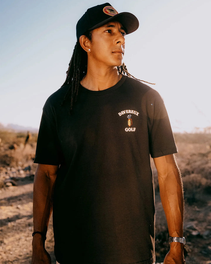 Voodoo Cactus Tee 075362022-Faded Black