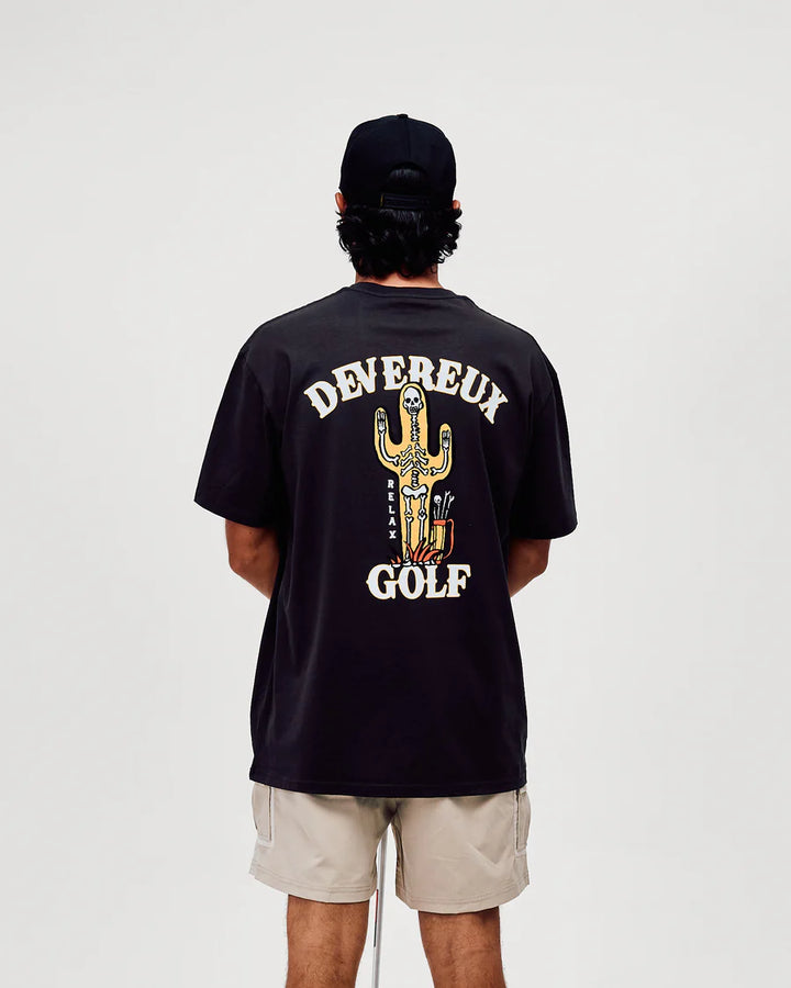 Voodoo Cactus Tee 075362022-Faded Black
