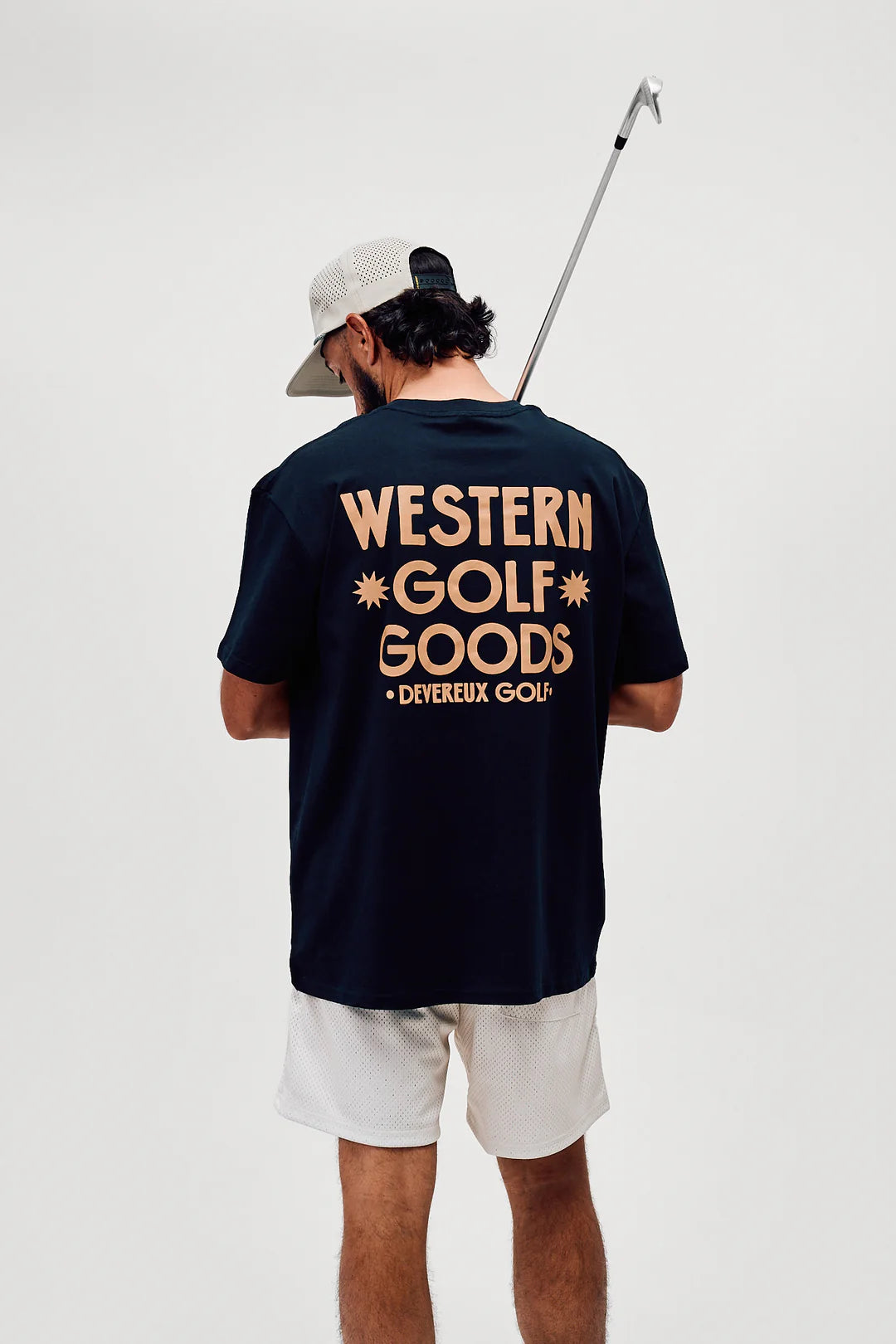 Western Goods Tee 075362024-NAVY