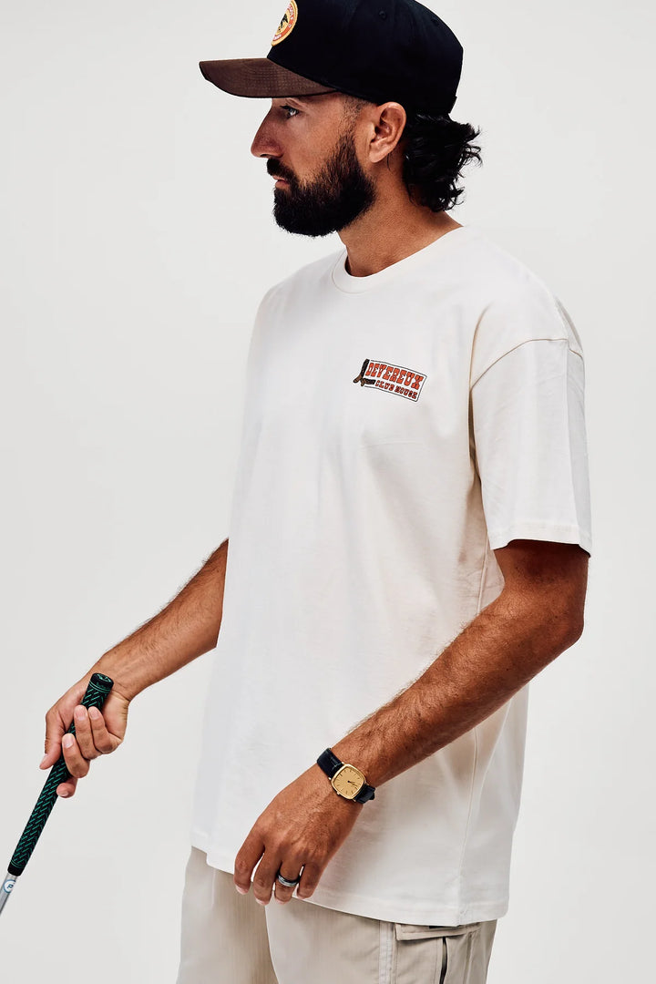 Boots Off Tee 075362027-ECRU