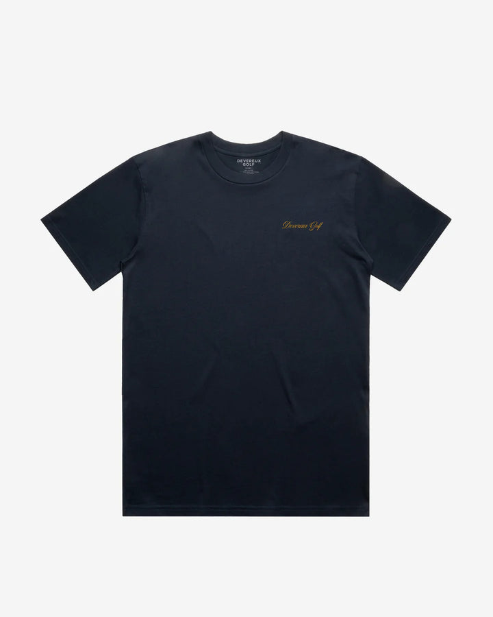 Script Skull Tee 075362028-Navy