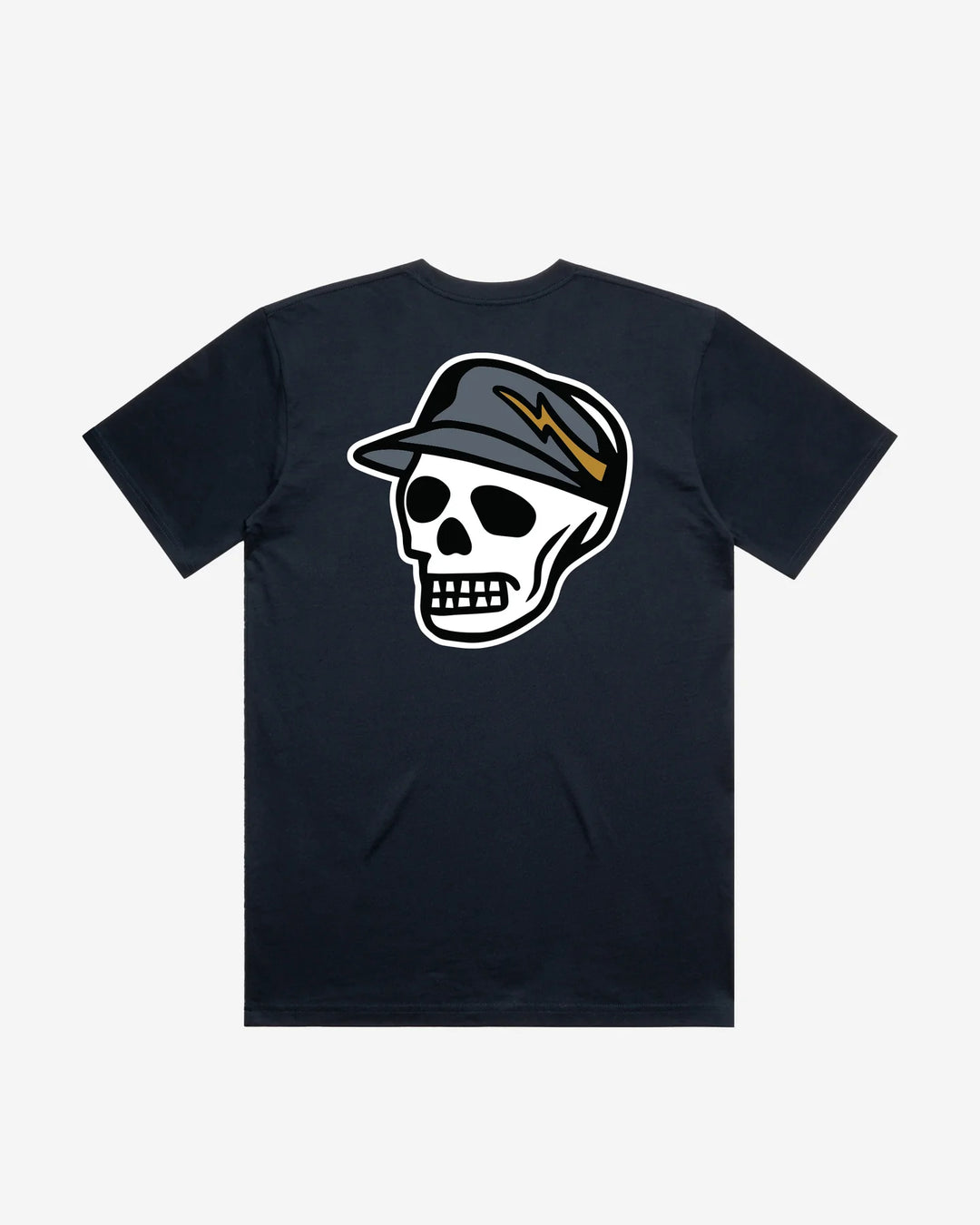 Script Skull Tee 075362028-Navy