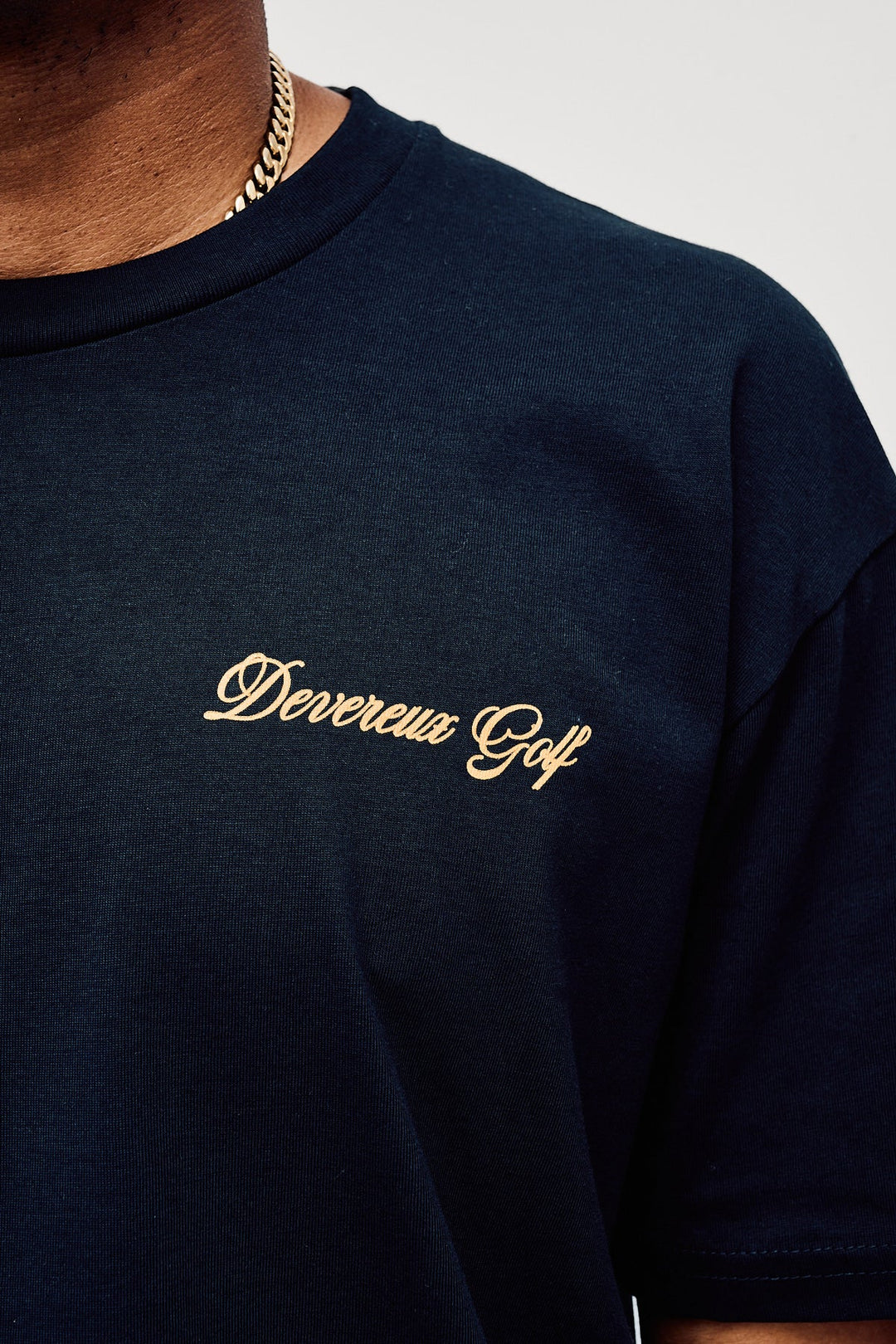 Script Skull Tee 075362028-Navy