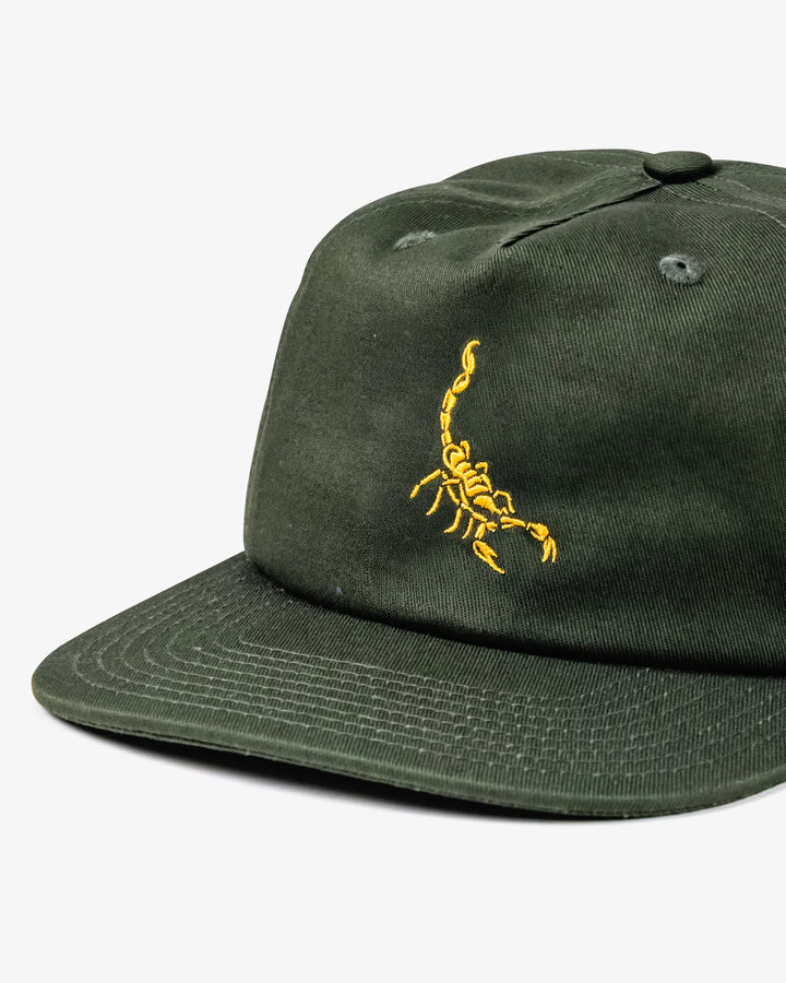 Heffy Scorpion Hat 075362864- FOREST GREEN