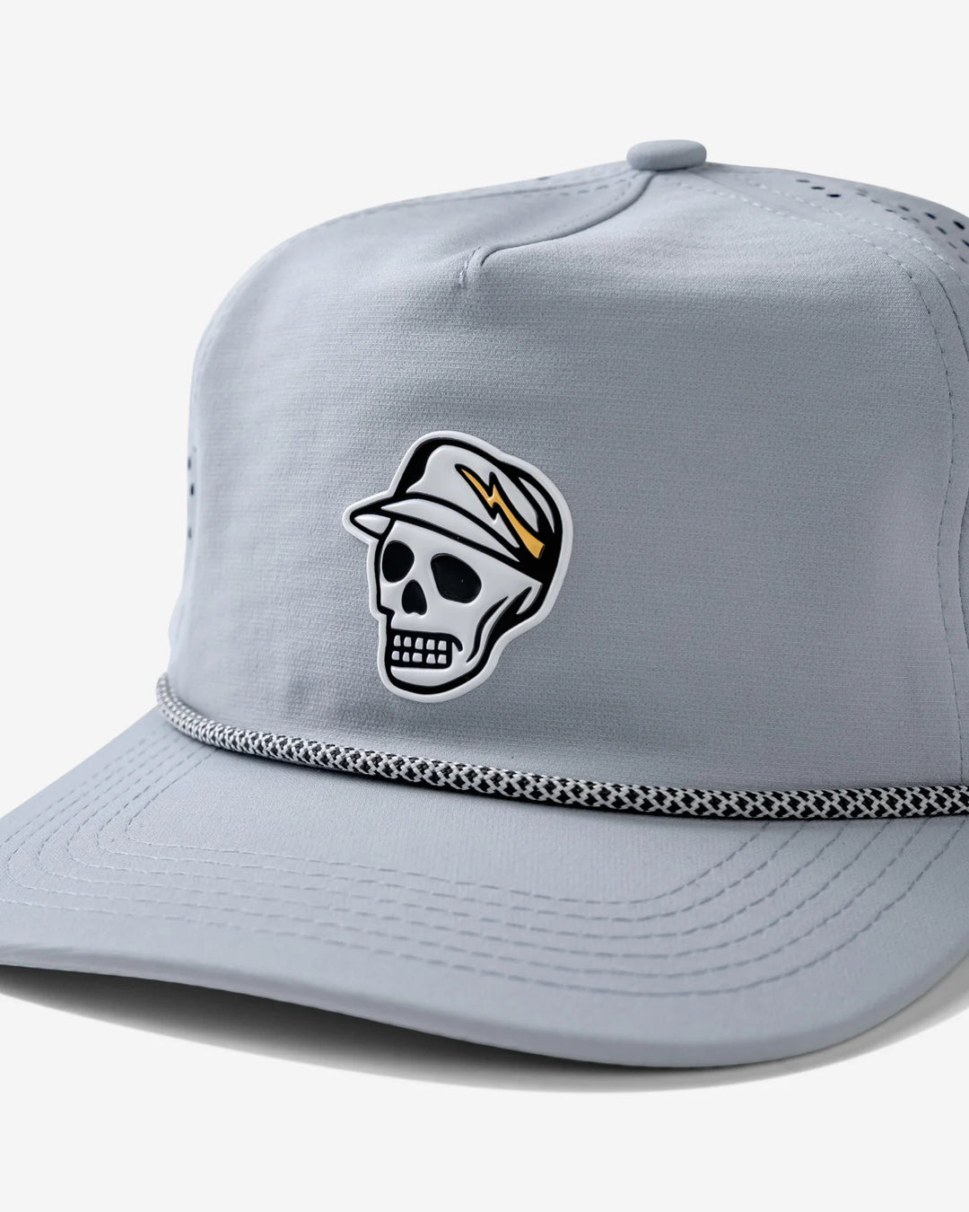 Skull Caddie Performance Rope Hat 075362860-LIGHT GRAY