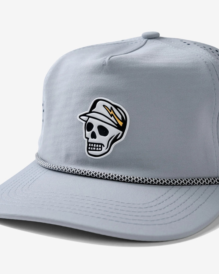 Skull Caddie Performance Rope Hat 075362860-LIGHT GRAY