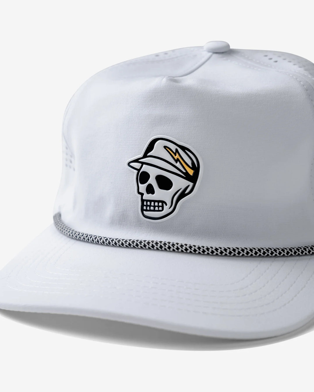 Skull Caddie Performance Rope Hat 075362860-WHITE