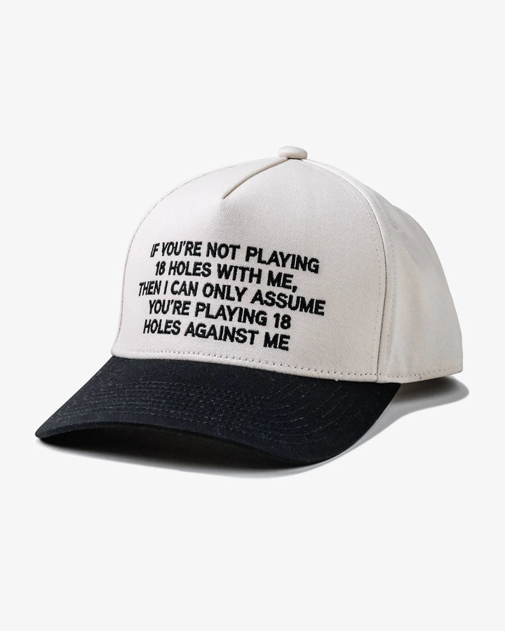 A-Player Phrase Hat 075362869- BLACK