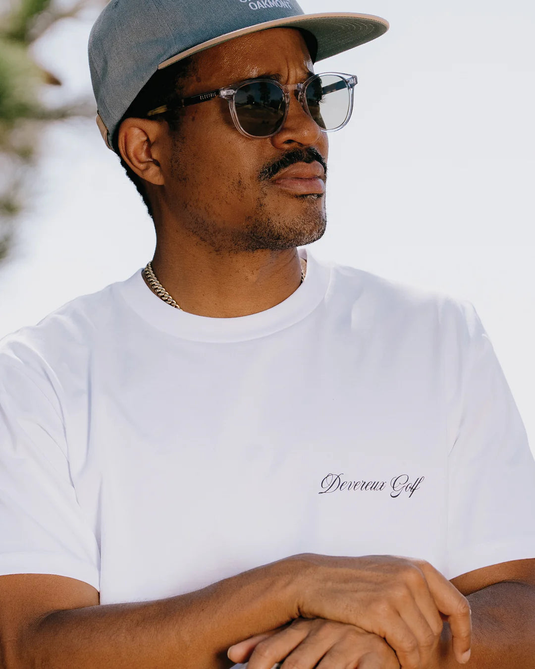 Script Skull Tee 075362001-WHITE