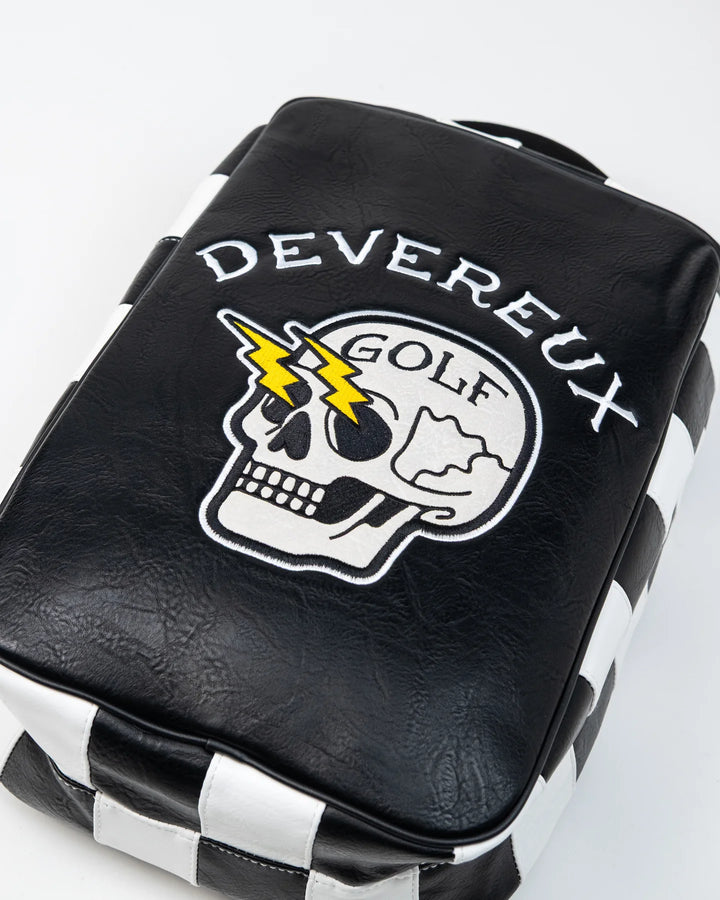 Shocker Skull Check Shoe Bag 075364856-BLACK