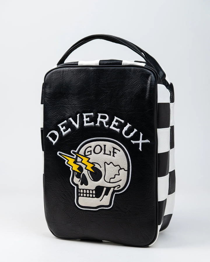 Shocker Skull Check Shoe Bag 075364856-BLACK